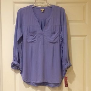 Long sleeve blouse